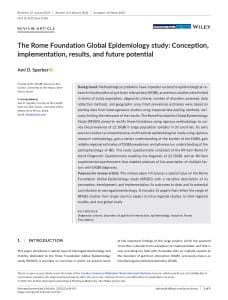 The Rome Foundation Global Epidemiology study-Published Introduction paper_Page_1