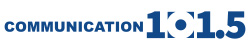 communication 1015 logo Communication 101.5 logo